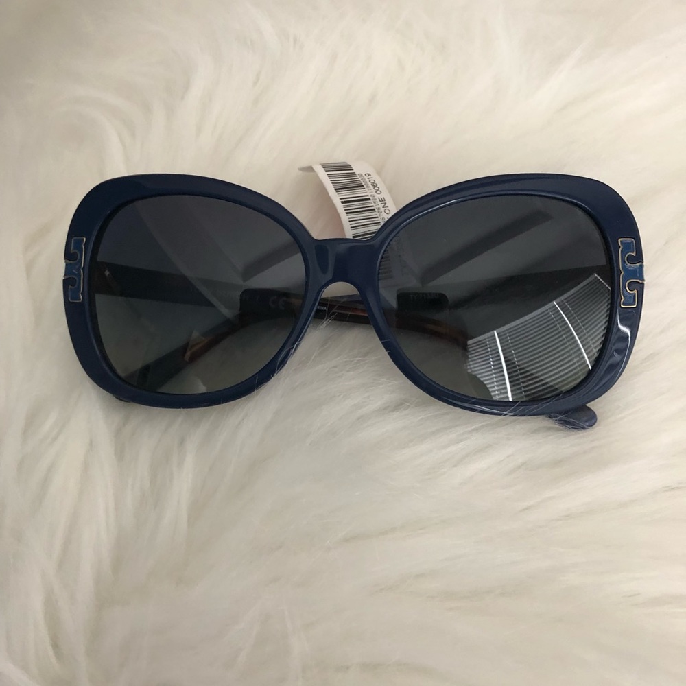 Tory Burch T-TEMPLE BUTTERFLY SUNGLASSES
